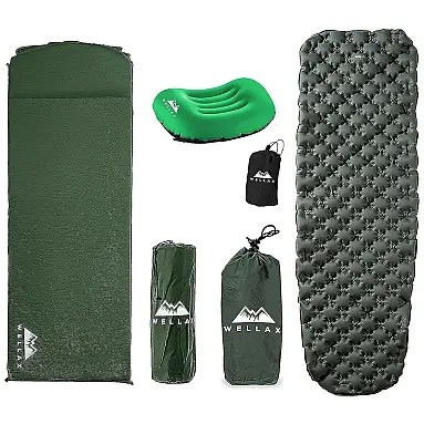 Colchão Inflável para Camping Portátil