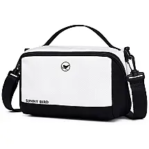 Bolsa Térmica Portátil 6L, Mantém Quente, Frio Por até 5H, SUNNY BIRD, Branco