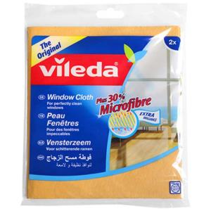 Pano de Limpeza de Microfibra, Lavável e Reutilizável, 4 UN, Vileda, Laranja