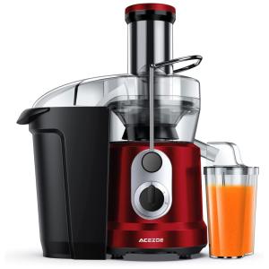 Acezoe Juicer Machines, Centrifugal Juicer Exactor for Fruits and Vegetables, Power Juicers with 1300W, Extractor de jugos y vegetales with