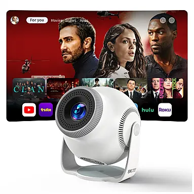 Projetor Mini Smart Trunera Branco