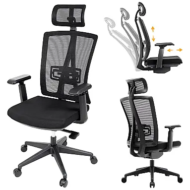 Cadeira de Escritório Ergonômica Giratória