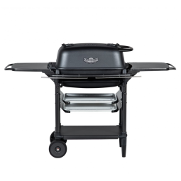 Churrasqueira a Carvão Portátil em Alumínio Fundido com Mesas Laterais, PK GRILLS PK300 AF CC, Preto