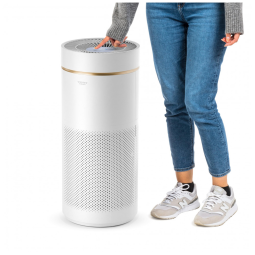 Purificador de Ar IRIS USA WOOZOO para Grandes Ambientes e Quartos com Filtro H13 True HEPA, Remove até 99,97% das Partículas, Pólen