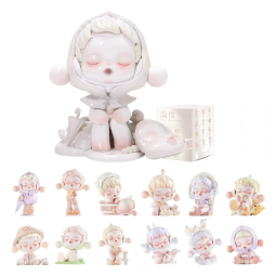 Blind Box,Série Warmth Skullpanda da POP MART - Figuras Colecionáveis Secretas em Caixa Surpresa