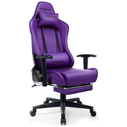 GTRACING Gaming Chair Racing Office Computer Game Chair Ergonomic Backrest and Seat Height Adjustment Recliner Swivel Rocker with Headrest
