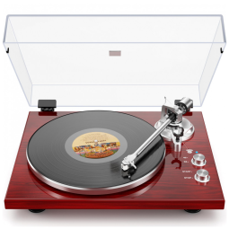 Toca-Discos de Correia para Vinil, Conexão com Alto-Falantes Bluetooth ou Alto-Falante Ativo, Pré-Amplificador Phono Integrado, DIGITNOW