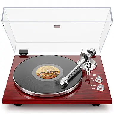 Toca-Discos de Correia para Vinil,