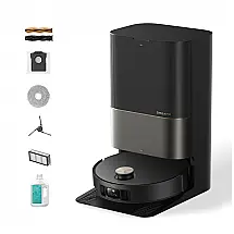 Robô Aspirador e Mop Dreame X50 Ultra Complete Preto 20.000Pa Auto Esvaziamento e Auto Limpeza 110V