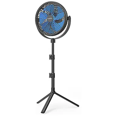 Ventilador de Piso Portátil Recarregável