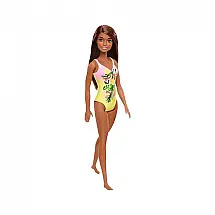 Brunette Pronta para a Diversão na Praia, BARBIE GHW39, Rosa