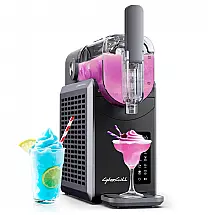 Máquina de Slush Raspadinha CyberChill 2L 5 Programas LED 24h Timer Auto Limpeza 120V