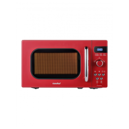 Micro ondas R Retro de Bancada 19 Litros Multifuncional, 700W, 110v, COMFEE AM720C2RA R, Vermelho