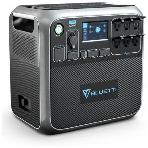 BLUETTI Gerador de Energia Portátil com Carga Solar, Bateria e 6 Tomadas, AC200P 2000W, 2000Wh, 700W