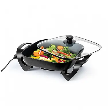 Frigideira Elétrica Holstein Housewares Preta