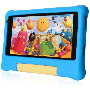 Tablet Infantil 7 Educativo com Controle de Pais, WiFi e Câmera Dupla, Android 11 2GB RAM, Hyjoy, Azul