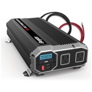 Energizer inversor de Potência Automotivo 1500W, 2 Tomadas e 2 Portas USB