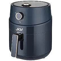Fritadeira Elétrica AirFryer, Capacidade 3L com Temporizador Ajustável, 1500W, 110v, JKM, Preto
