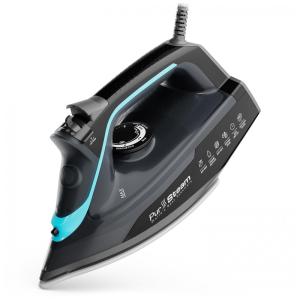 Ferro a Vapor Pursteam SteamBurst 1750W, Base de Cerâmica, Vapor Ajustável, Jato de Vapor, Autolimpeza, Anticalcário, Pursteam World's Best