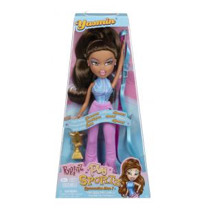 Boneca de Moda Bratz Play Sportz Yasmin com Acessórios, Ginástica
