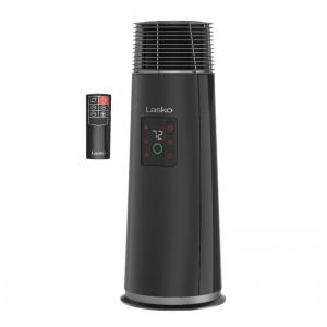 Aquecedor Elétrico de Cerâmica com 3 Modos e Proteção Contra Tombamento, 1500W 110V, Lasko CT24362, Preto
