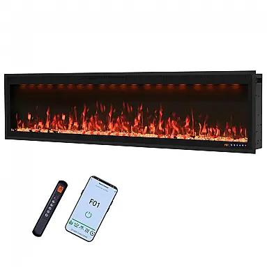 Lareira Elétrica Valuxhome 187,96 cm,