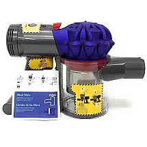 Aspirador de Pó Automotivo Portátil V7 sem Fio, 100W, DYSON 231772 01, Prateado