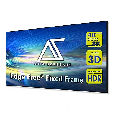 Tela de projeção fixa 125"
