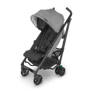 Carrinho de Bebê Leve e Reclinável com Cesta de Armazenamento, Assento Espaçoso e Porta-Copos, UPPAbaby G-Luxe, Cinza e Preto