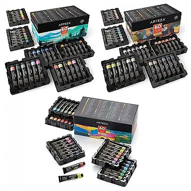 Kit de Tinta Acrílica Profissional