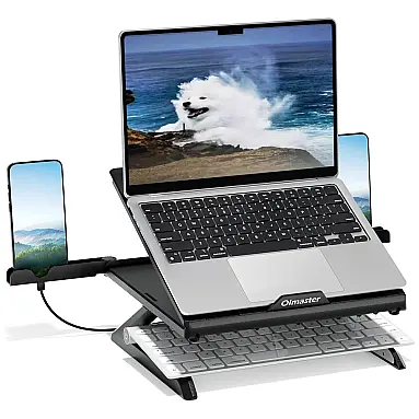 Suporte Ergonômico Laptop Dobrável Ajustável