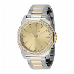 Relógio Masculino Invicta Speedway 42mm Dourado com Pulseira de Aço - Modelo 49106