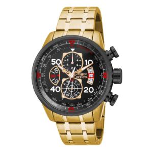 Relógio Aviador Masculino - 48mm. Ouro 17206