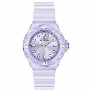 Relógio Feminino Invicta Celestial 35mm, Transparente, Roxo 49206