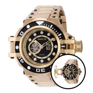 Relógio Masculino Analógio Automático 54mm, Invicta Jason Taylor 40406, Dourado