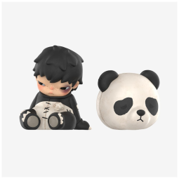 Boneco Panda Hirono da marca Pop Mart