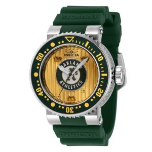 Relgio unissex MLB Oakland Athletics - 40 mm. Verde 42606