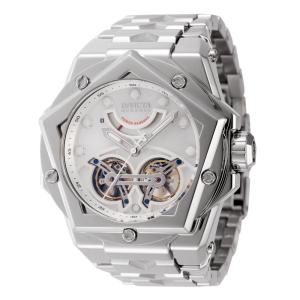 Relgio masculino Invicta Reserva Helios Automtico com mostrador em madreprola e corao duplo aberto - 54 mm.