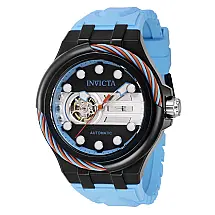 Relógio Masculino Invicta Bolt Automático com Pulseira de Silicone, Azul Claro 41706