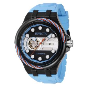 Relógio Masculino Invicta Bolt Automático com Pulseira de Silicone, Azul Claro 41706
