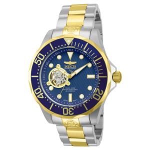 Relógio Masculino Automático Pro Diver, Invicta ZG 13706, Prata e Dourado
