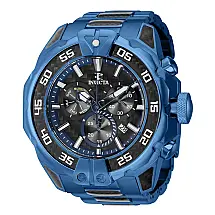 Relógio Masculino Carbon Hawk, Invicta 37706, Azul e Preto