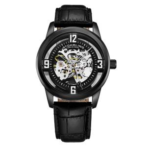 Relógio Masculino Stuhrling Winchester 877 Automático 42mm, Preto