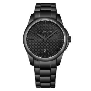Relógio Masculino Stuhrling Argyle 3970 Quartzo 42mm, Preto