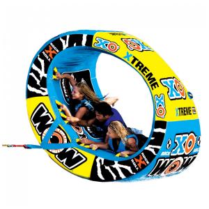 World Boia Rebocável Aquática para 3 Pessoas, WOW SPORTS, Azul