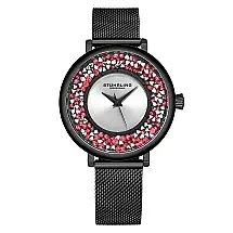 Relógio Feminino Stuhrling 793A Quartzo 38mm, Preto Clássico