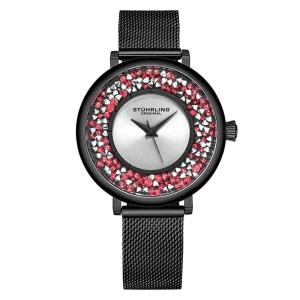 Relógio Feminino Stuhrling 793A Quartzo 38mm, Preto Clássico