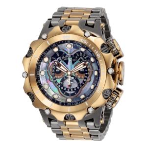 Relógio Masculino Venom com Mostrador Madrepérola, Invicta 31116, Prata e Bege