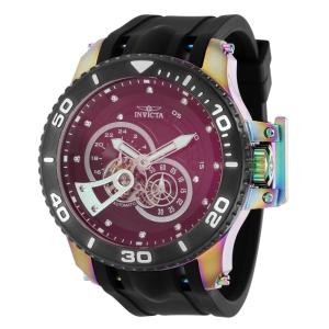 Relógio Masculino Automático Pro Diver SCUBA 0,05 quilates com Diamante, Invicta 36116, Preto