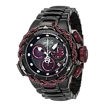 Relógio Masculino Invicta Subaqua Alpha com Mostrador em Madrepérola, Preto, Vinho 43216
